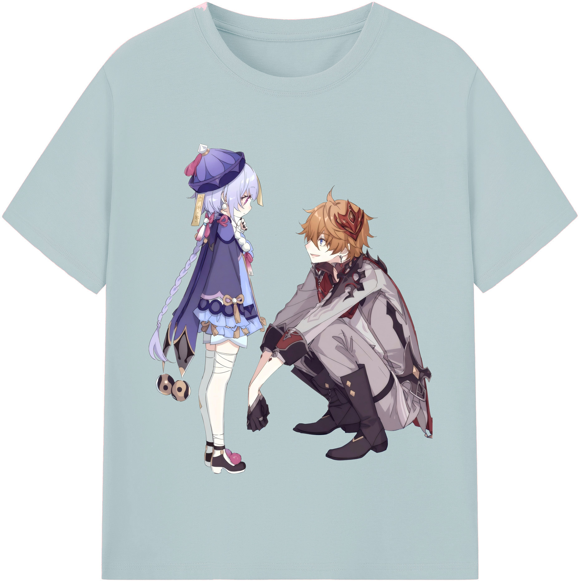 げんし神 七七 なな  genshin Nana 綿100％半袖Tシャツ（フロントプリント）